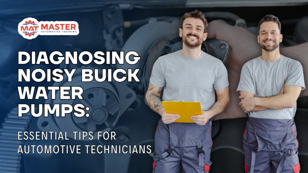 Diagnosing Noisy Buick Water Pumps: Essential Tips for Automotive Technicians