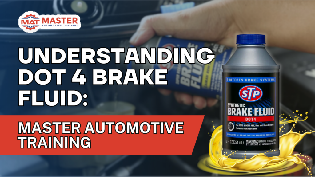 Understanding DOT 4 Brake Fluid: Master Automotive Training